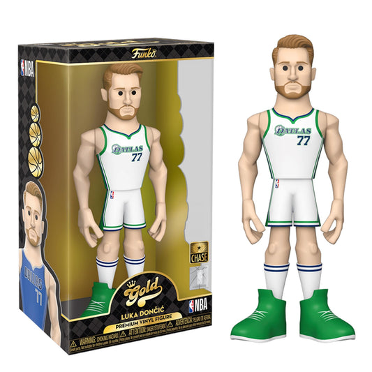 Dallas Mavericks NBA Funko Gold 12 Inch Vinyl Figure | Luka Doncic Chase