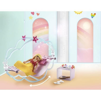 PLAYMOBIL 71362 Princess Room - Princess Magic - Includes two princesses and two rocking beds - Ages 4 and up