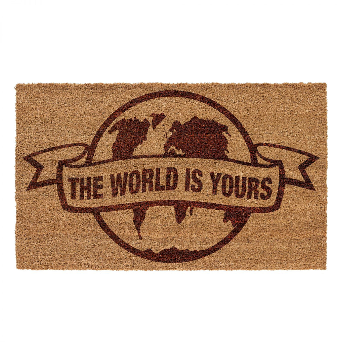 Scarface "The World Is Yours" 17x29 Inch Coir Doormat