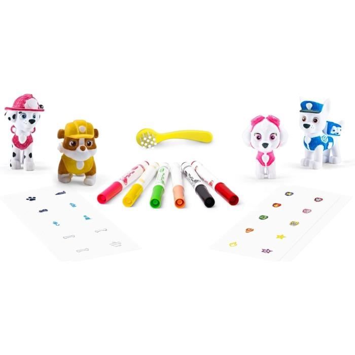 Washimals - My coloring animals - CRAYOLA - 4 Paw Patrol animals - Ages 3 and up