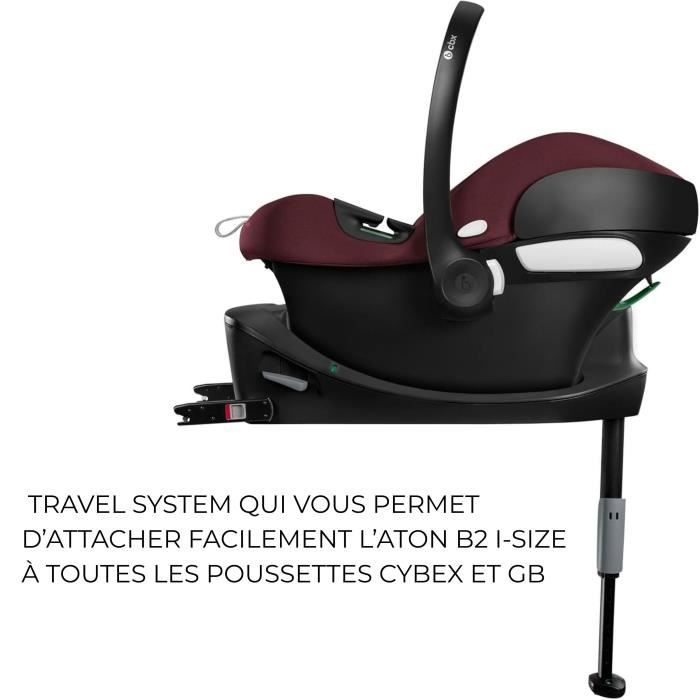 Cozy CYBEX Aton B2 I-Size - One Dynamic Base included - Red