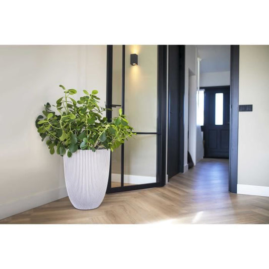 Capi Elegant Groove Vase 34x46 cm Ivory 445498
