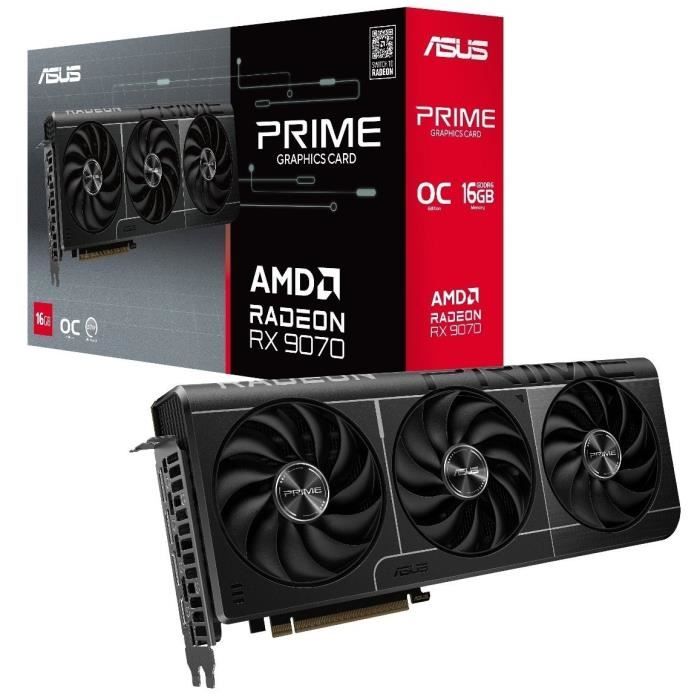 Graphics card - ASUS - PRIME-RX9070-O16G