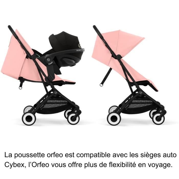 CYBEX - Ultra-compact and comfortable stroller - ORFEO - 4 wheels - Candy Pink