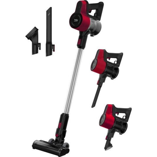 Beko VRT50121VR multifunction wireless broom vacuum cleaner - 21.6V - 45min autonomy - Cyclonic technology - backlit brush