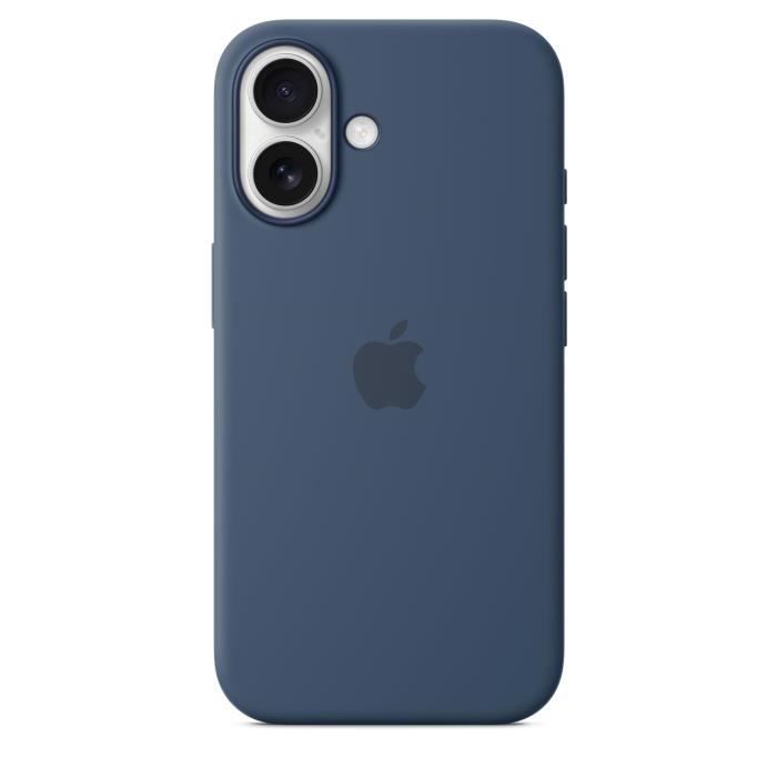 APPLE iPhone 16 - Silicone Case with MagSafe - Denim