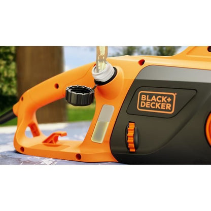 Corded Chainsaw - BLACK+DECKER - BECS2245-QS - 2200W - 45 cm - Tool-free chain tensioner
