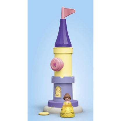 PLAYMOBIL Junior 71458 Belle, Turret with music, Disney, From 12 months