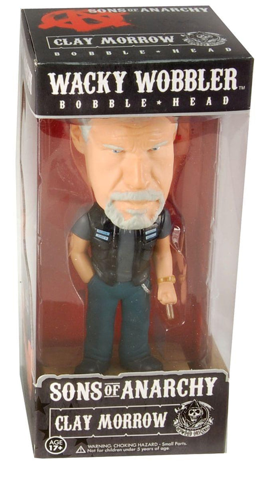 Funko Sons Of Anarchy Clay Morrow Wacky Wobbler Bobble Head