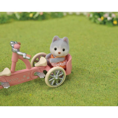 Sylvanian Families - Husky siblings and their tandem