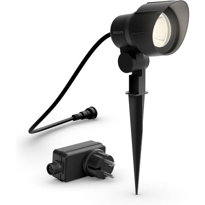 PHILIPS GardenLink outdoor spotlight, 24W, 2700K, IP44