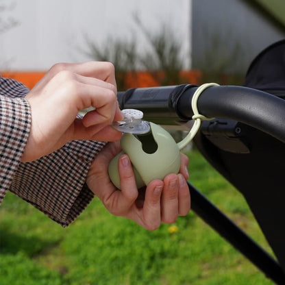 Pacifier holder - THERMOBABY - Silicone - Cactus Green - Soft and BPA free