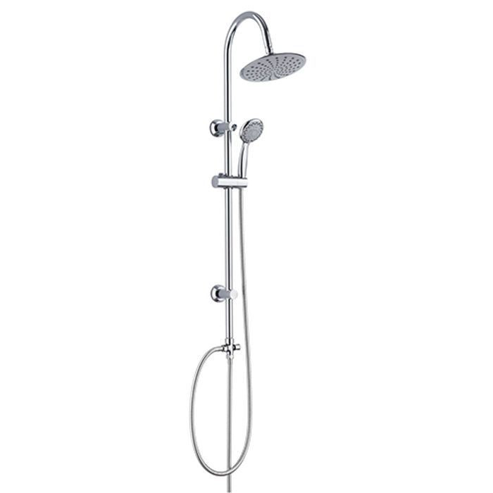 ROUSSEAU Dunedin Chrome Shower Panel without Faucet