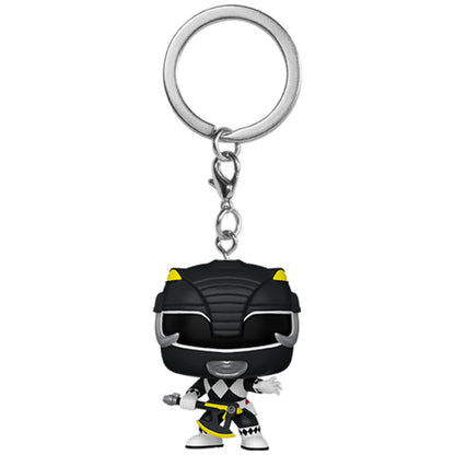 Pocket POP Keychain Power Rangers 30th Anniversary Black Ranger