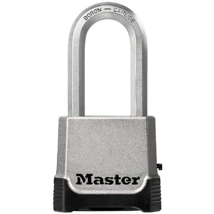 Combination padlock - 56mm - zinc
