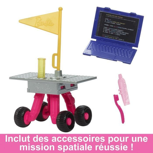 Barbie Astronaut Playset - Mattel - 65th Anniversary - 10 Accessories - Multicolor - Ages 3 and up