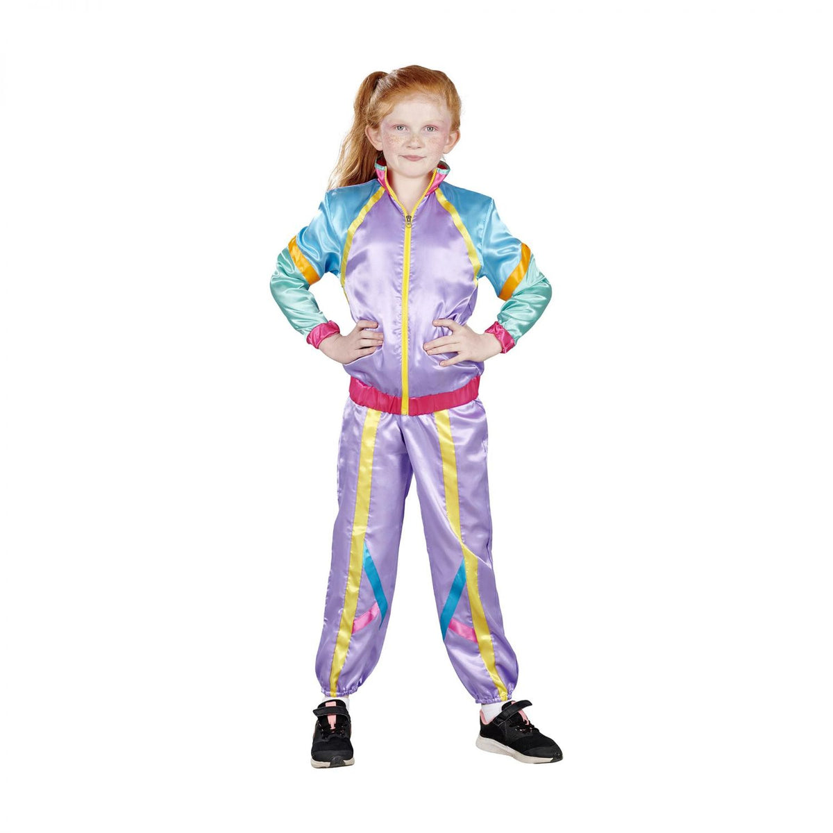 80s Tracksuit Child Costume | Medium