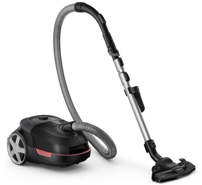Cylinder vacuum cleaner with bag - PHILIPS - XD5123/10 - 900 W - 4 L - Black