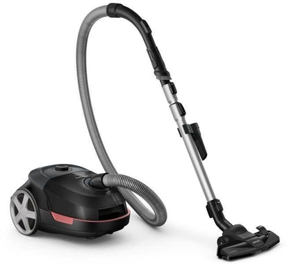 Cylinder vacuum cleaner with bag - PHILIPS - XD5123/10 - 900 W - 4 L - Black