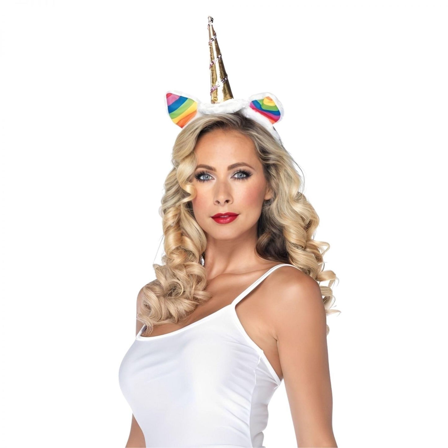 Rainbow Unicorn Adult Costume Headband