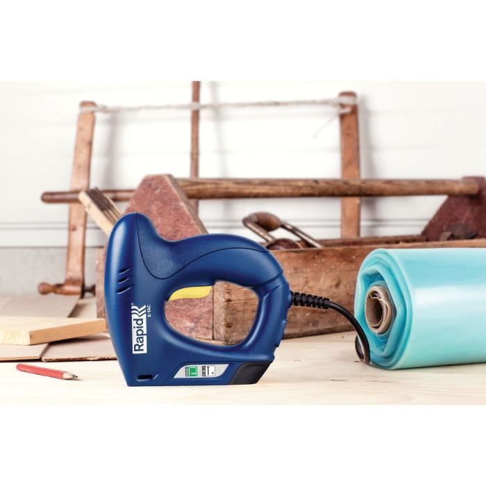 Stapler-nailer - Rapid - E-TAC Dual - Corded - Electric - Comfortable