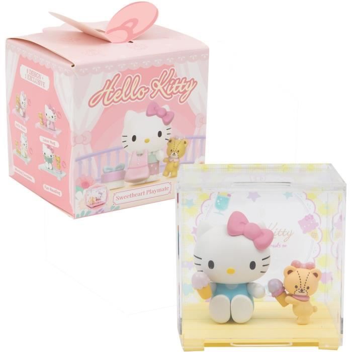 Figure + accessories - GPTOYS - HELLO KITTY - HKT38 - Sweetheart Playmate Series - Random model - 4.5 cm - From 3 years old