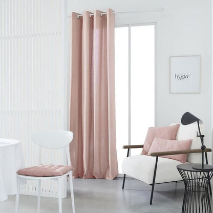 TODAY eyelet curtain - 140x240cm - 100% Cotton - Pink