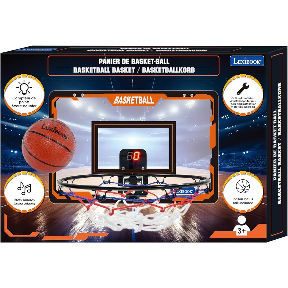 Basketball basket with score