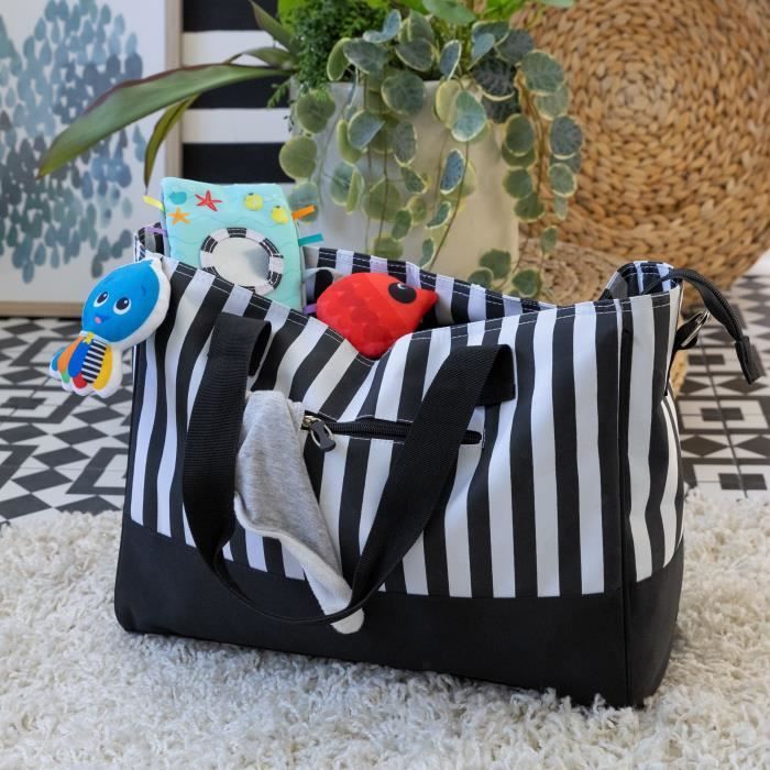 BABY EINSTEIN Ocean Explorers Swing, lightweight and compact, 180° rotating seat, toys included, Curious Comfort model