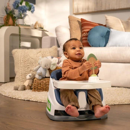 INGENUITY 2-in-1 booster seat with integrated storage tray, night sky, from 6 months