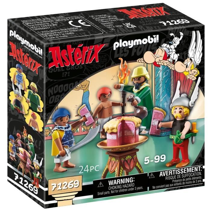 Playmobil - 71269 - Asterix: Amonbofis and the poisoned cake