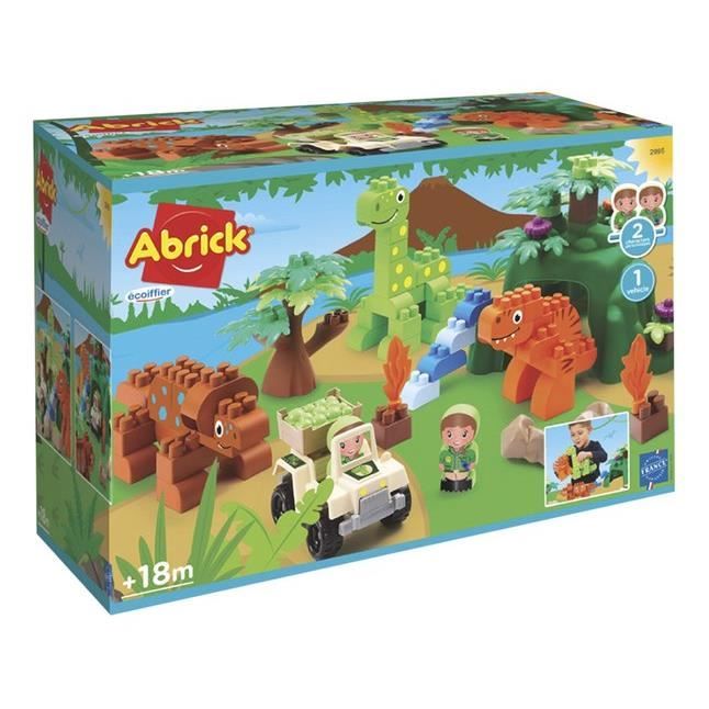 Dinoland construction toy - Abrick - ECOIFFIER - From 18 months