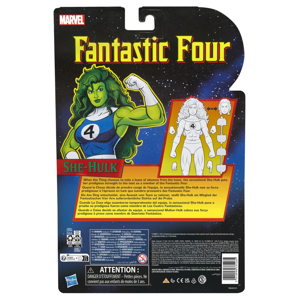 Marvel The Fantastic 4 She-Hulk figure 15cm