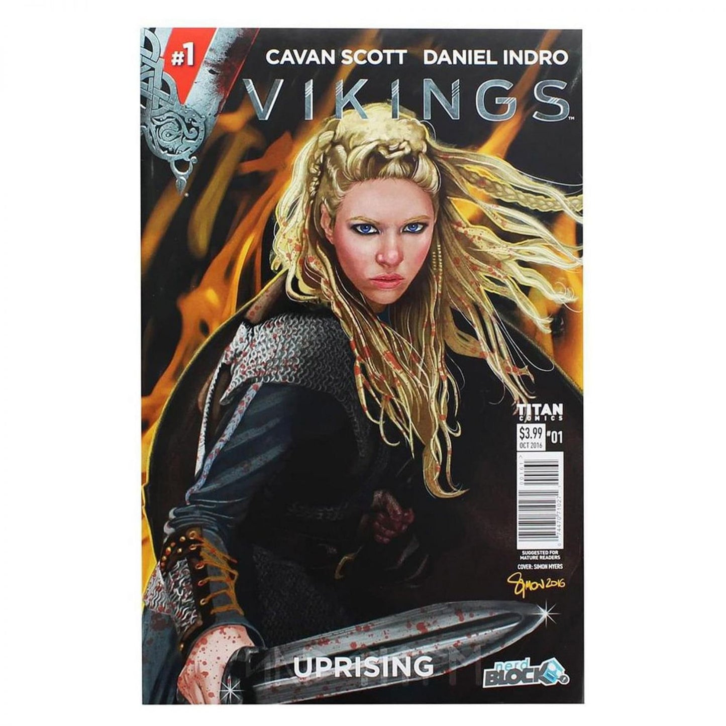 Vikings Uprising #1 Comic Book (Nerd Block Cover)