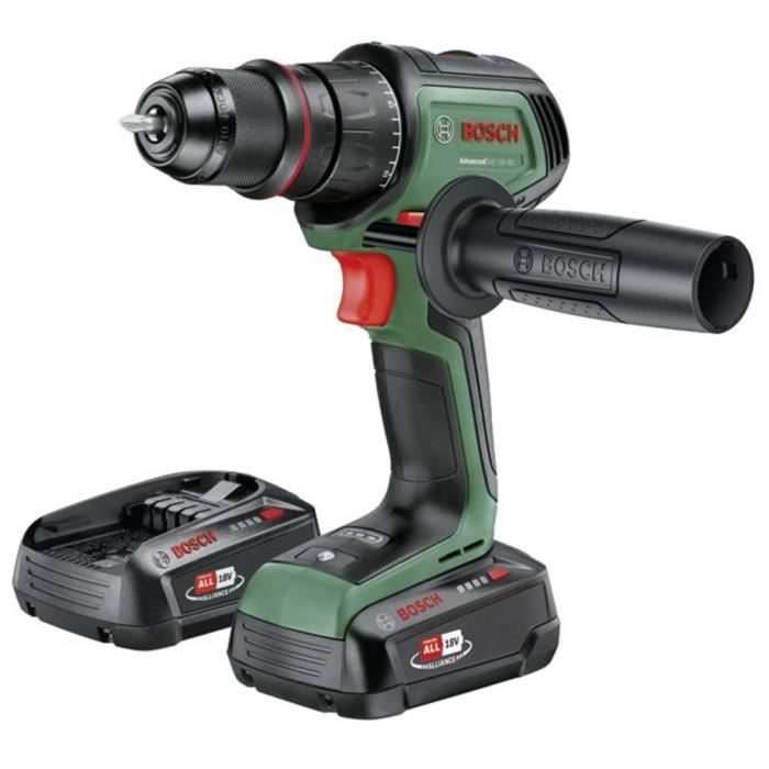 Drill-driver - AdvancedDrill - 18V-80 - 2 x 2.5 Ah batteries - Removable metal chuck - Cordless