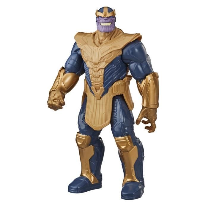Thanos 30 cm action figure, Avengers Titan Hero Series toy for children aged 4 and up, Marvel