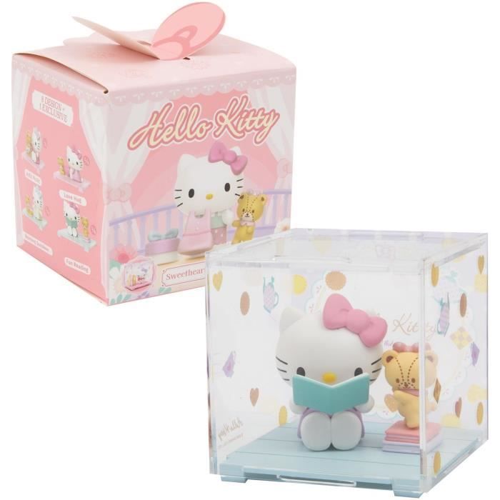 Figure + accessories - GPTOYS - HELLO KITTY - HKT38 - Sweetheart Playmate Series - Random model - 4.5 cm - From 3 years old