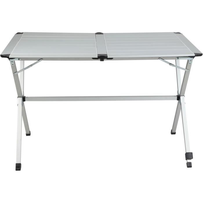 Folding table - MIDLAND - Gap LessGrey - 4 people