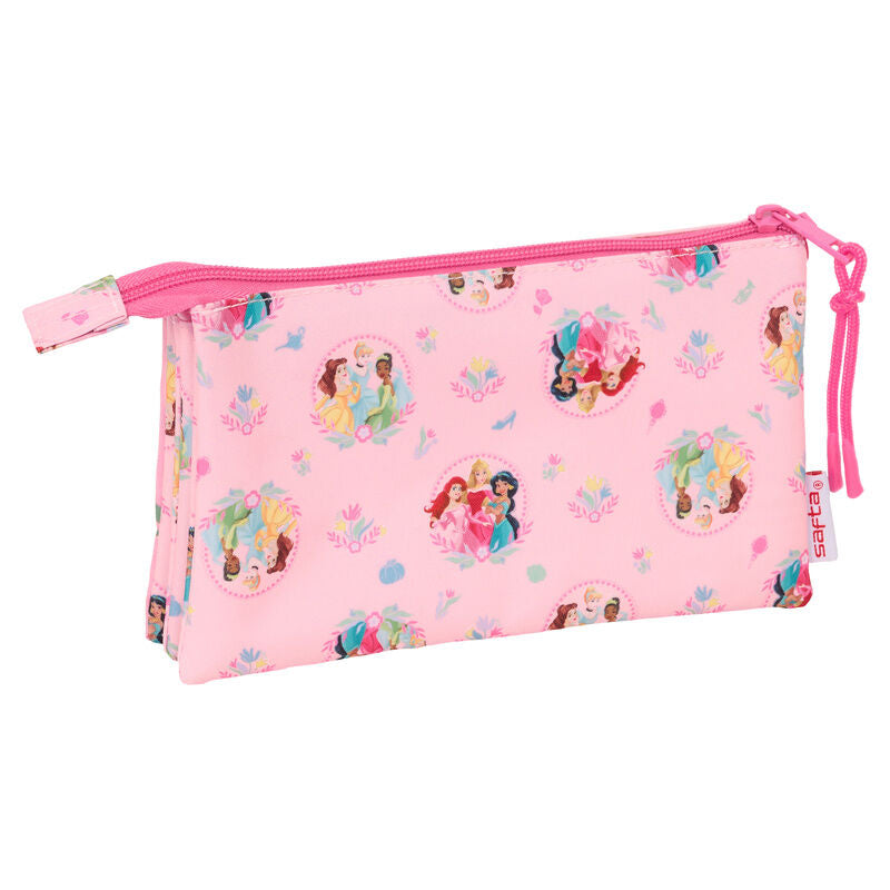 Disney Princess triple pencil case