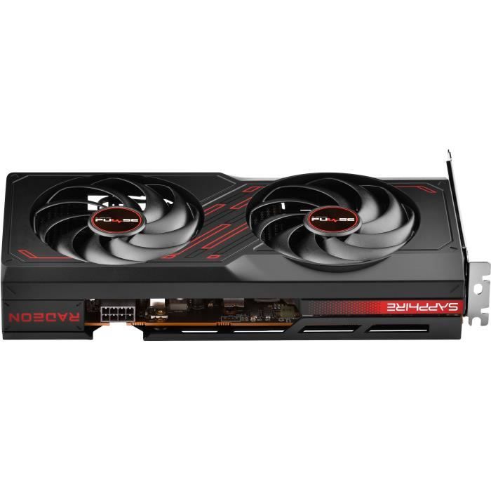 Sapphire - Graphics card - Pulse AMD Radeon  - RX 7600 Gaming 8GB GDDR6 - HDMI / Triple DP