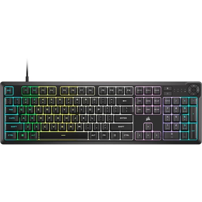 CORSAIR 4-in-1 Gaming Bundle - K55 Keyboard + HARPOON RGB PRO Gaming Mouse + MM100 Mouse Pad + HS35 Multiplatform Headset