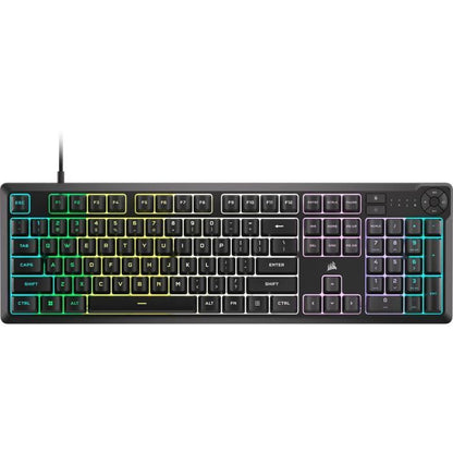 CORSAIR 4-in-1 Gaming Bundle - K55 Keyboard + HARPOON RGB PRO Gaming Mouse + MM100 Mouse Pad + HS35 Multiplatform Headset