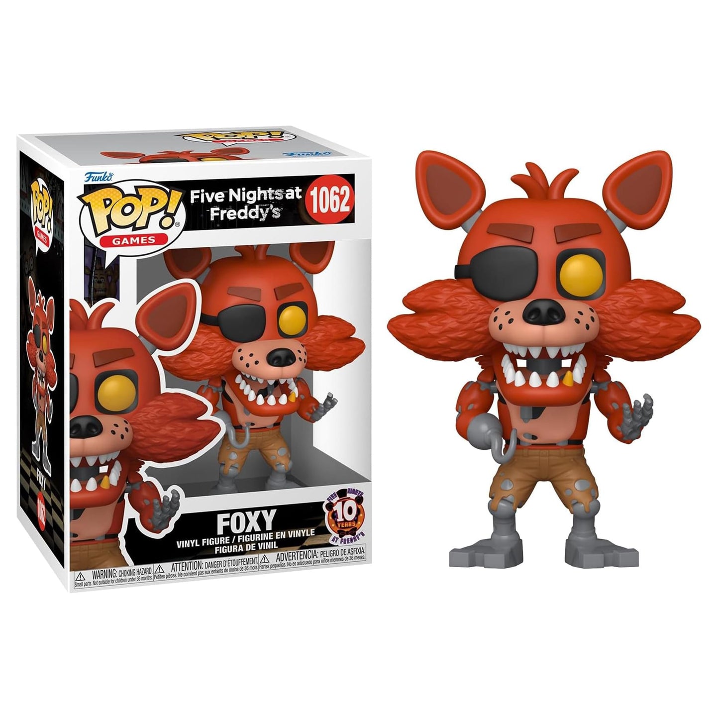Five Nights at Freddy's Funko POP | 10th Anniversary Foxy