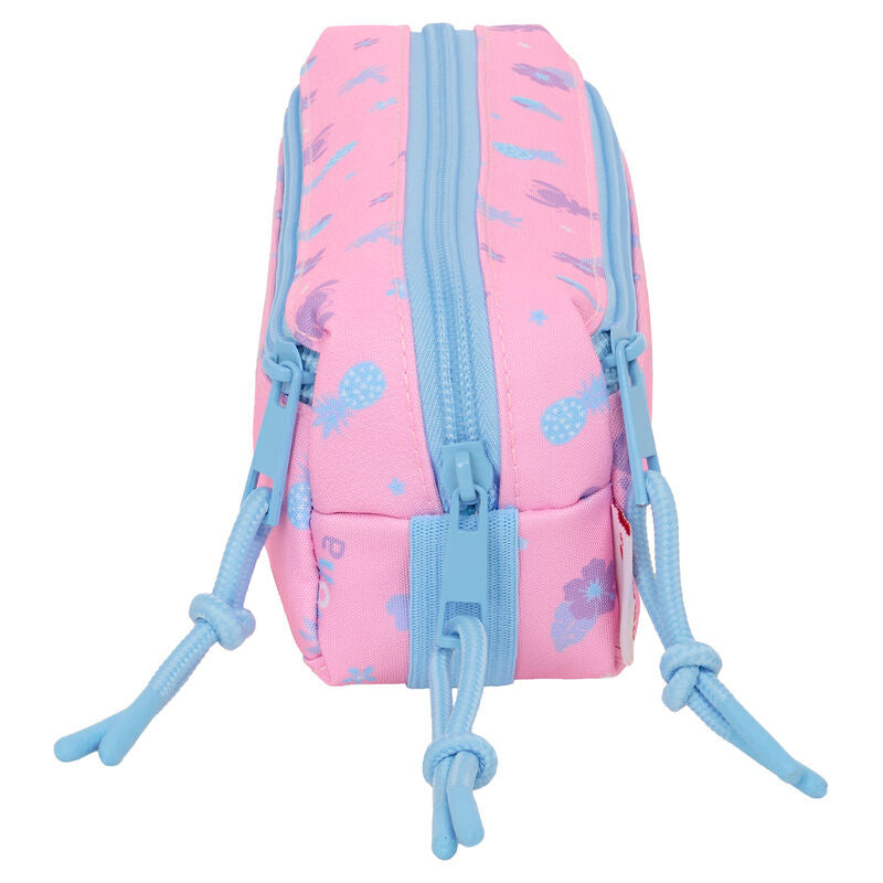 Disney Stitch Bright triple pencil case