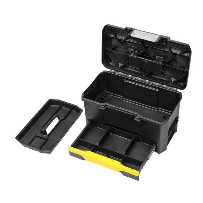 STANLEY Touch latch box 48cm with empty drawer
