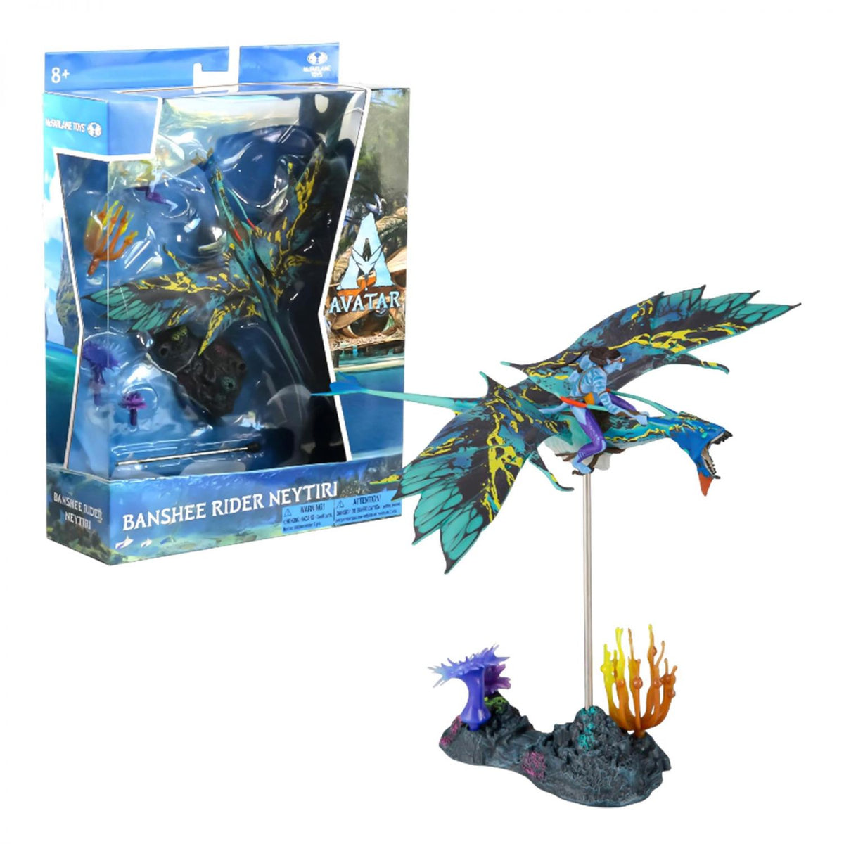 Avatar: The Way Of Water Banshee Rider Neytiri Deluxe Action Figure Set