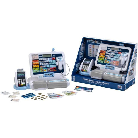 Electronic Cash Register Toy with Removable Shelf - KLEIN - Various Functions