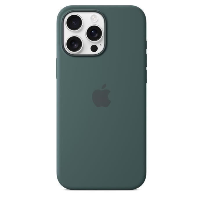 APPLE iPhone 16 Pro Max - Silicone Case with MagSafe - Lake Green