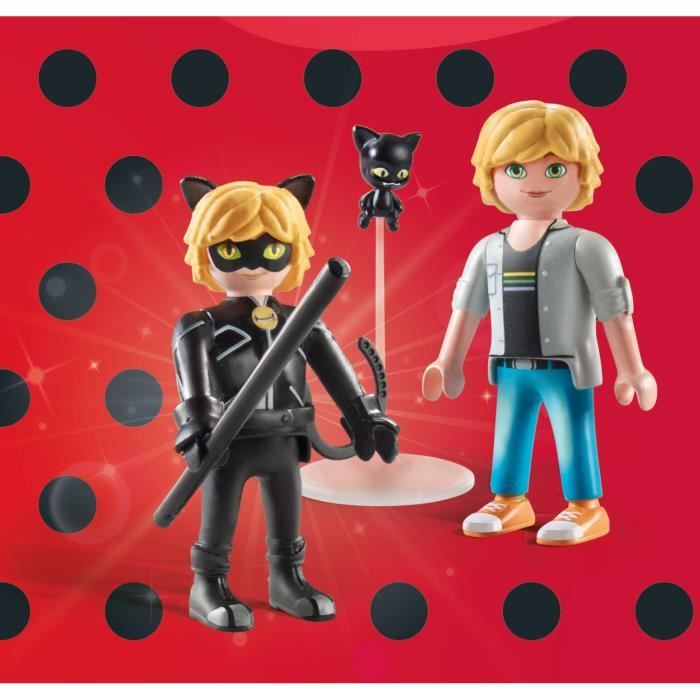 PLAYMOBIL 71337 Miraculous: Adrien & Cat Noir