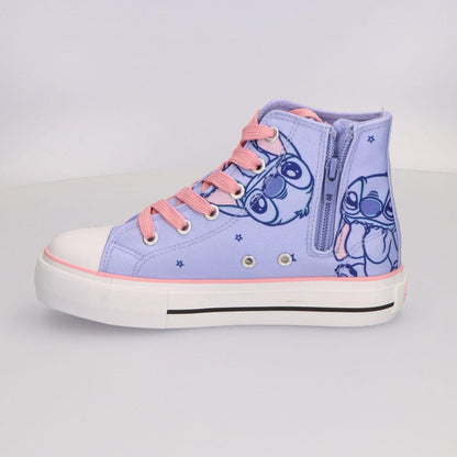 Disney Stitch canvas trainers